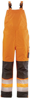Leiber Warnschutz-Winterlatzhose Atlanta Leuchtorange/Grau