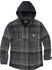 Terrax Jacke Flannel Sherpained Shirt Jac Black