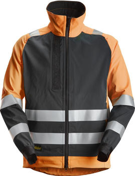 Fristads Workwear AllroundWork/High-Vis ungefütterte Arbeitsjacke Hi-Vis Orange/Schwarz