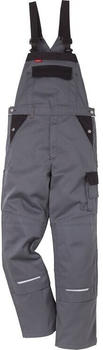 4Protect Kansas Latzhose Icon Two Latzhose 1009 LUXE Grau/Schwarz