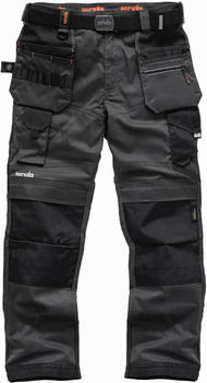 Bernhard Leiber Leiber Hose mit Holstertaschen „Pro Flex“-Anthrazit/Lang