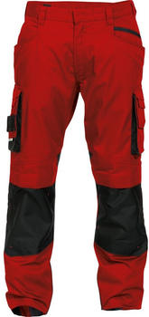 Dassy Hose mit Kniepolstertaschen Nova PESCO63 Rot/Schwarz