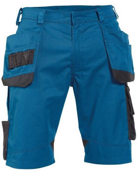 Dassy Arbeitsshorts mit Holstertaschen Bionic PESCO63 Azurblau/Anthrazitgrau