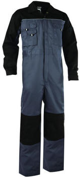 Dassy Overall mit Kniepolstertaschen Cannes PESCO61 Zementgrau/Schwarz