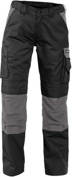 Dassy Hose mit Kniepolstertaschen Damen Boston PESCO61 Schwarz/Zementgrau