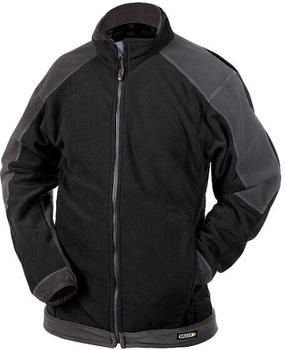Dassy Fleecejacke Kazan PES16 Schwarz/Zementgrau
