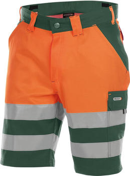 Dassy Warnschutzhorts Venna PESCO61 Flaschengrün/Neonorange