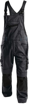 Dassy Latzhose mit Kniepolstertaschen Voltic PESCO63 Anthrazitgrau/Schwarz