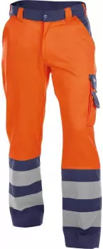 Dassy Warnschutzhose Lancaster PESCO70 Neonorange/Dunkelblau