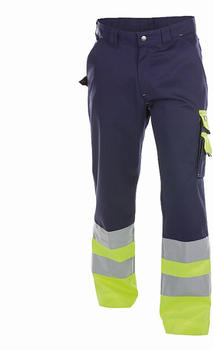 Dassy Warnschutzhose Omaha PESCO64 Dunkelblau/Neongelb