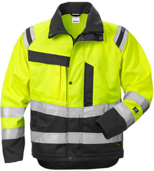 Fristads Warnschutz-Jacke High Vis Jacke Kl. 3 4026 PLU Warnschutz-Gelb/Schwarz