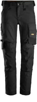 Snickers AllroundWork Stretch Hose EN 14404 Schwarz