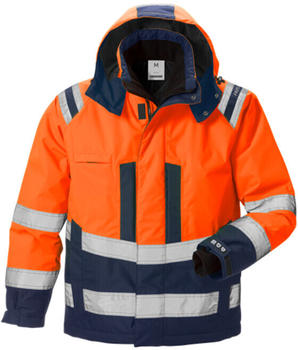 Fristads Warnschutz-Jacke High Vis Airtech® Winterjacke Kl. 3 4035 GTT Warnschutz-Orange/Marine