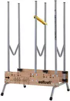 Wolfcraft S&auml;gebock 5121000, Metall, klappbar, mit S&auml;gemarkierung, bis 150kg