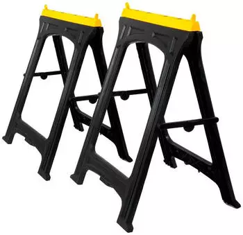 Kinzo Arbeitsb&ouml;cke klappbar 170kg, 2er-Set (61x54x78cm)