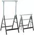HomCom Gerüstbock höhenverstellbar, klappbar, Stahl, 200kg, 2er-Set