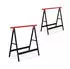 Relaxdays Arbeitsbock klappbar 100kg, 78cm, 2er-Set