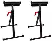 vidaXL 2 x Rollenbock Verstellbar