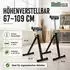Trutzholm Rollenbock 2er-Set, 90kg, höhenverstellbar 67-109cm, klappbar (32968901)