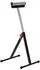 HomCom Rollenbock höhenverstellbar bis 90kg, Metall, schwarz (44x50x68-110cm)