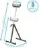 Stahlwerk Rollenbock klappbar 60kg höhenverstellbar 720-1100mm (4753)