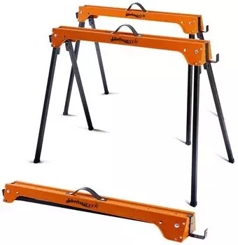 Baumarktplus Klappbock Stahl 2er-Set 1000kg Traglast (28488)
