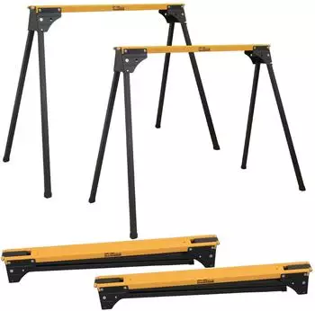 Trutzholm Klappbock Stahl gelb/schwarz 1000kg 2er-Set