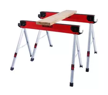 Feistos Forta Duo klappbare Arbeitsb&ouml;cke aus Metall, 2er-Set, 500kg (GSM-4)