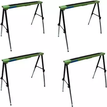 Trutzholm Arbeitsböcke klappbar, höhenverstellbar bis 91cm, 4er-Set