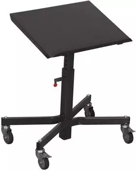 VARIOfit Materialständer, einseitig neigbar, höhenverstellbar 520-800mm, anthrazitgrau RAL 7016 (sw-405.005/AG)