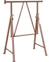 Faltger&uuml;stbock B120xH120cm 120-195cm lack.M&Uuml;BA