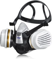 Dr&auml;ger Atemschutzmaske Halbmaske 3300 Lackierer, A2 P3, wiederverwendbar, mit