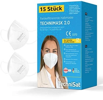 TechniSat TECHNIMASK FFP2 Made in Germany (15 Stk.)