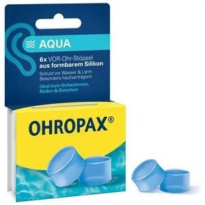 Ohropax Silicon AQUA 6 St&uuml;ck