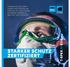 Fitzner T-Spex Vollsichtbrille schwarz/grün mit klarer Scheibe (8114)