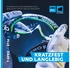 Fitzner T-Spex Vollsichtbrille schwarz/grün mit klarer Scheibe (8114)