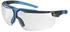 uvex i-3 Schutzbrille anthrazit/blau klar (9190275)