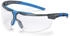 uvex i-3 Schutzbrille anthrazit/blau klar (9190275)