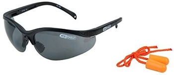 KS Tools Schutzbrille schwarz mit Ohrstöpsel (310.0171)