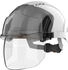 JSP Protection EVO VISTAshield Schutzhelm mit Visier weiß/Smoke belüftet (AMD170-005-F00)