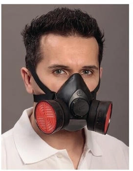 Ekastu Safety Atemschutzhalbmaske Polimask 100/2 EN 140 ohne Filter (433231)
