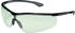 uvex Sportstyle Schutzbrille schwarz/grau/grün (9193880)