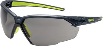 uvex suXXeed Schutzbrille anthrazit/lime (9181281)