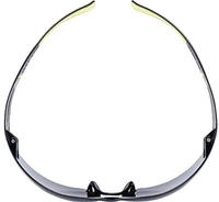 3M 7100331524, 3M Schutzbrille SecureFit schwarz, gr&uuml;n, 1 St.