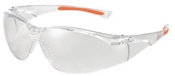 Univet Schutzbrille 513 EN 166, EN 170 FT K Bügel klar orange, Scheibe klar PC (513.01.00.00)