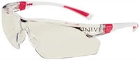 Univet 506U.03.02.00, Univet Schutzbrille 506 UP EN166 / EN170, B&uuml;gel wei&szlig;/rosa,