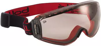 Boll&eacute; Pilot Firefighter Schutzbrille CSP PC-Linse, Antibeschlag, Kratzfest (PILOFCSP)
