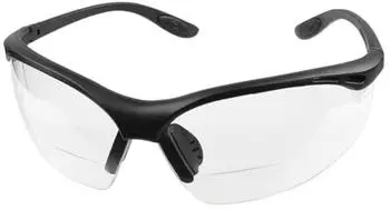 Wolfcraft B&uuml;gelschutzbrille mit Sehst&auml;rke 4942000 B&uuml;gelbrille zum Schutz vor mechanischer Gef&auml;hrdung mit Korrekturbereich +2,0 Dioptrien