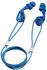 uvex Xact-Fit Multi Detec S,50 Paar Stöpselbox Snr 26 Db 21241 Blau-M 50 Paar (2224027)