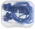 uvex Xact-Fit Multi Detec S,50 Paar Stöpselbox Snr 26 Db 21241 Blau-M 50 Paar (2224027)